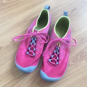 Pink Merrell Barefoot Shoes